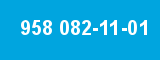 958 082-11-01